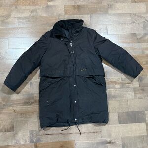 Men's Black KANUK winter jacket size L